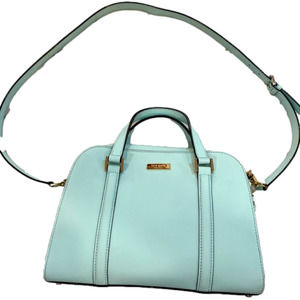 Kate Spade Ice Blue Satchel Purse Bag